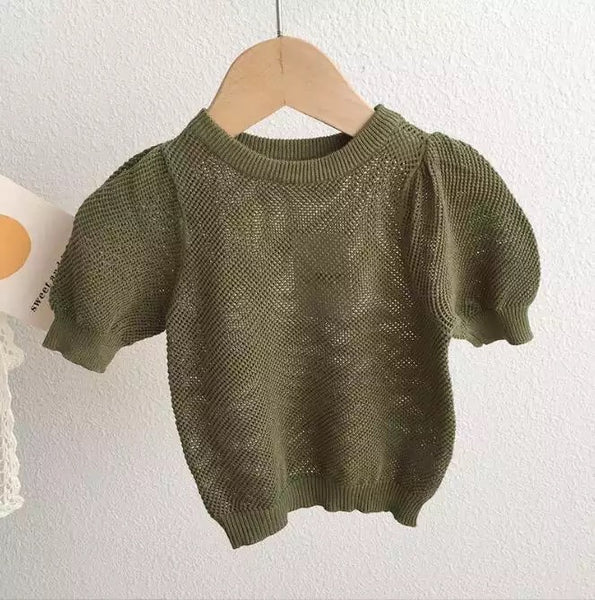 Little Puff Sleeve Top