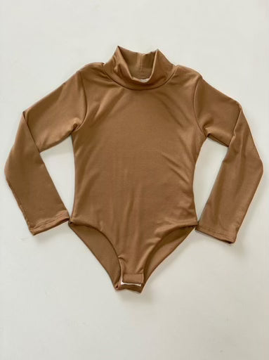 Latte long sleeve bodysuit